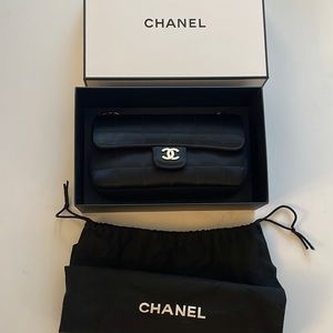 CHANEL Black Quilted Handbag, certified authenticity card included
